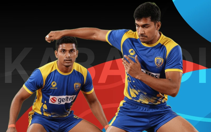 Visit Megapari online casino to place a bet on a Kabaddi match.
